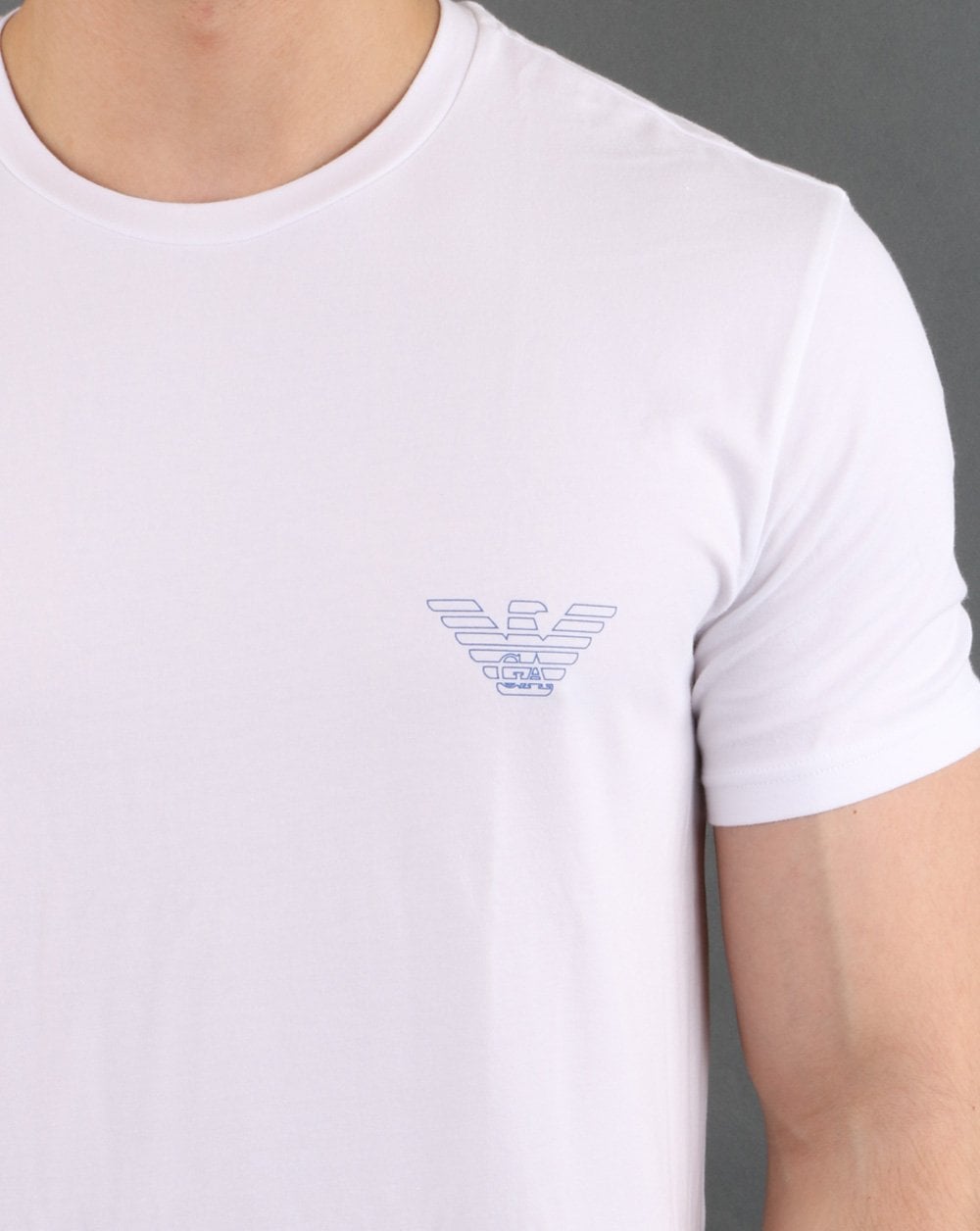 Emporio Armani Organic Cotton Loungewear T-shirt White