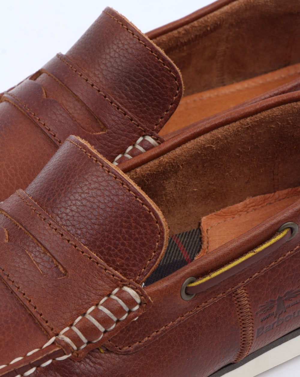Barbour Keel Shoe Cognac