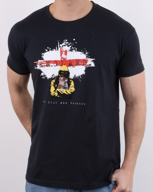 80s Casuals 80s Casuals For Club And Country T-shirt Navy