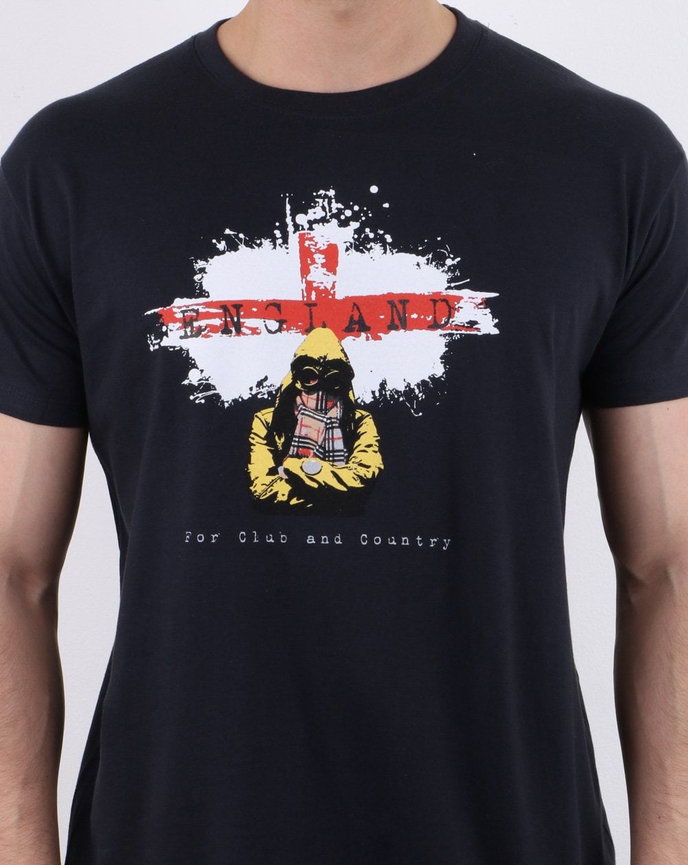 80s Casuals For Club And Country T-shirt Navy