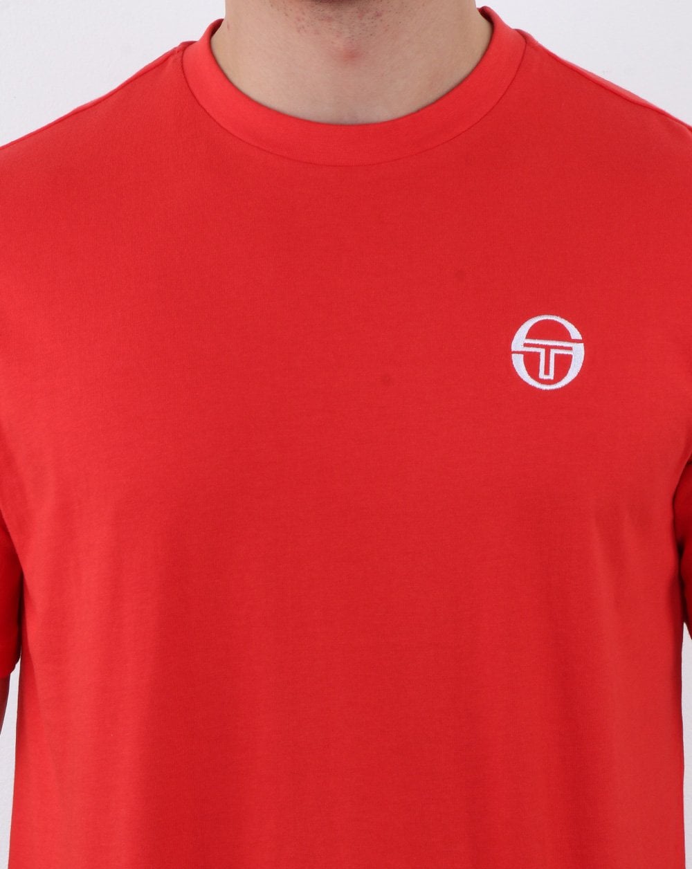 Sergio Tacchini Essentials T Shirt Vintage Red