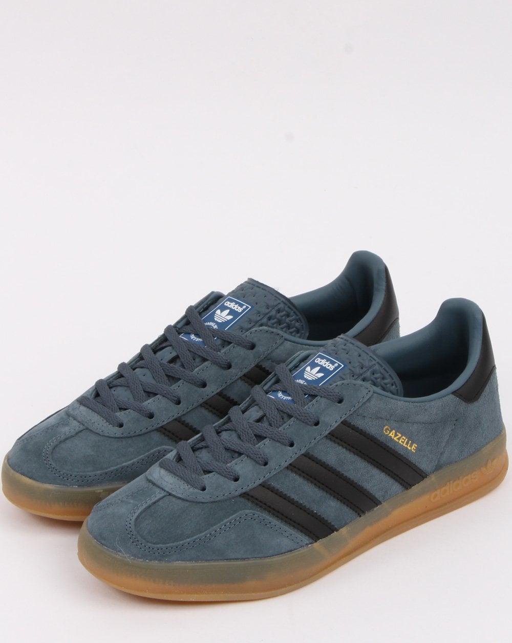 Adidas Gazelle Indoor Trainers Grey Black