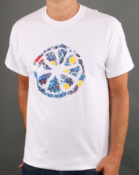 80s Casual Classics 80s Casuals - Jackson Roses No.5 T-shirt White