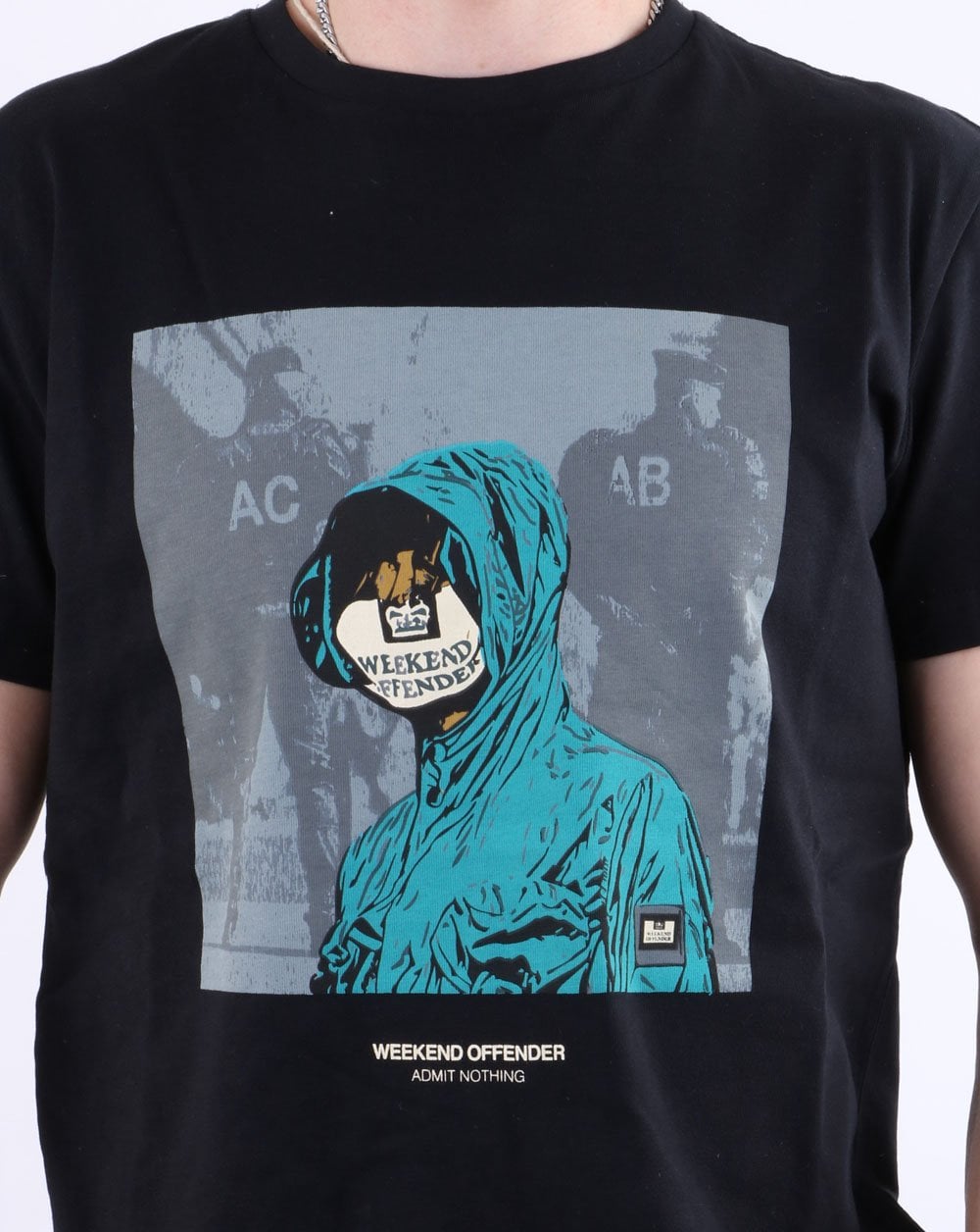 Weekend Offender Acab T Shirt Black