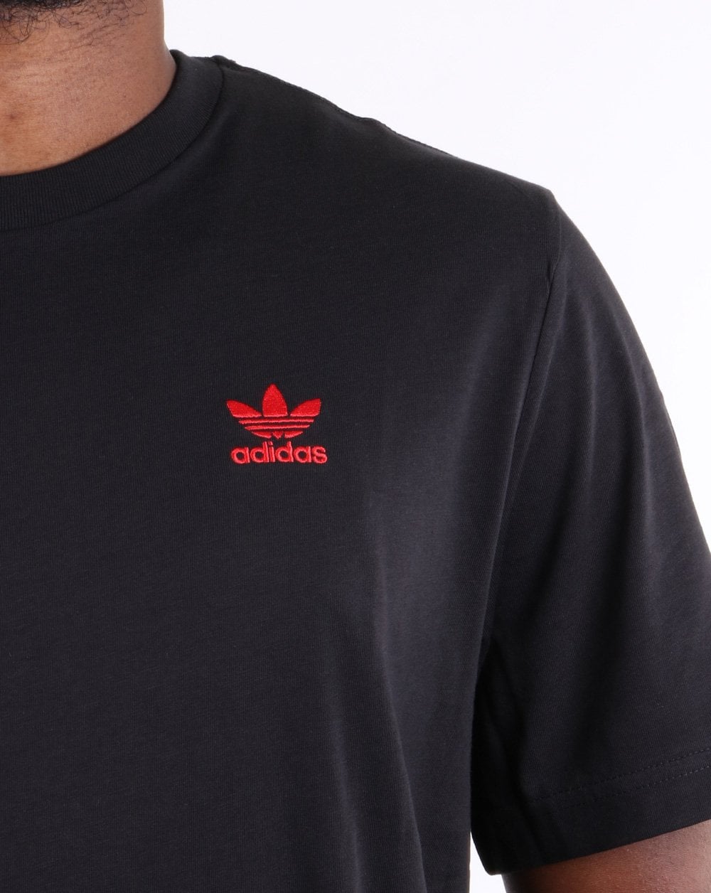 Adidas Originals T Shirt Black/red