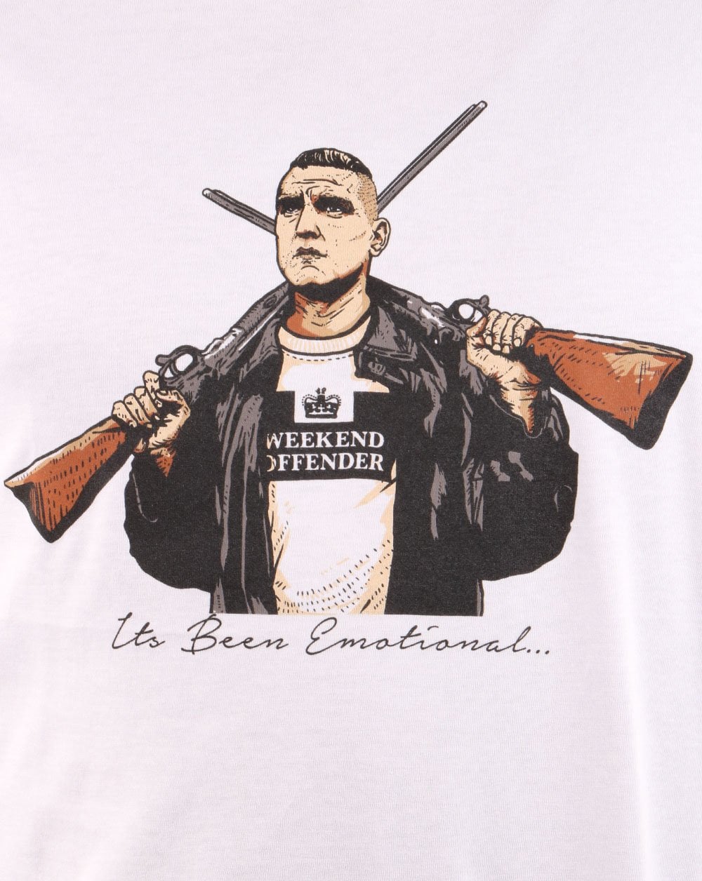 Weekend Offender Its Been Emotional T-shirt White