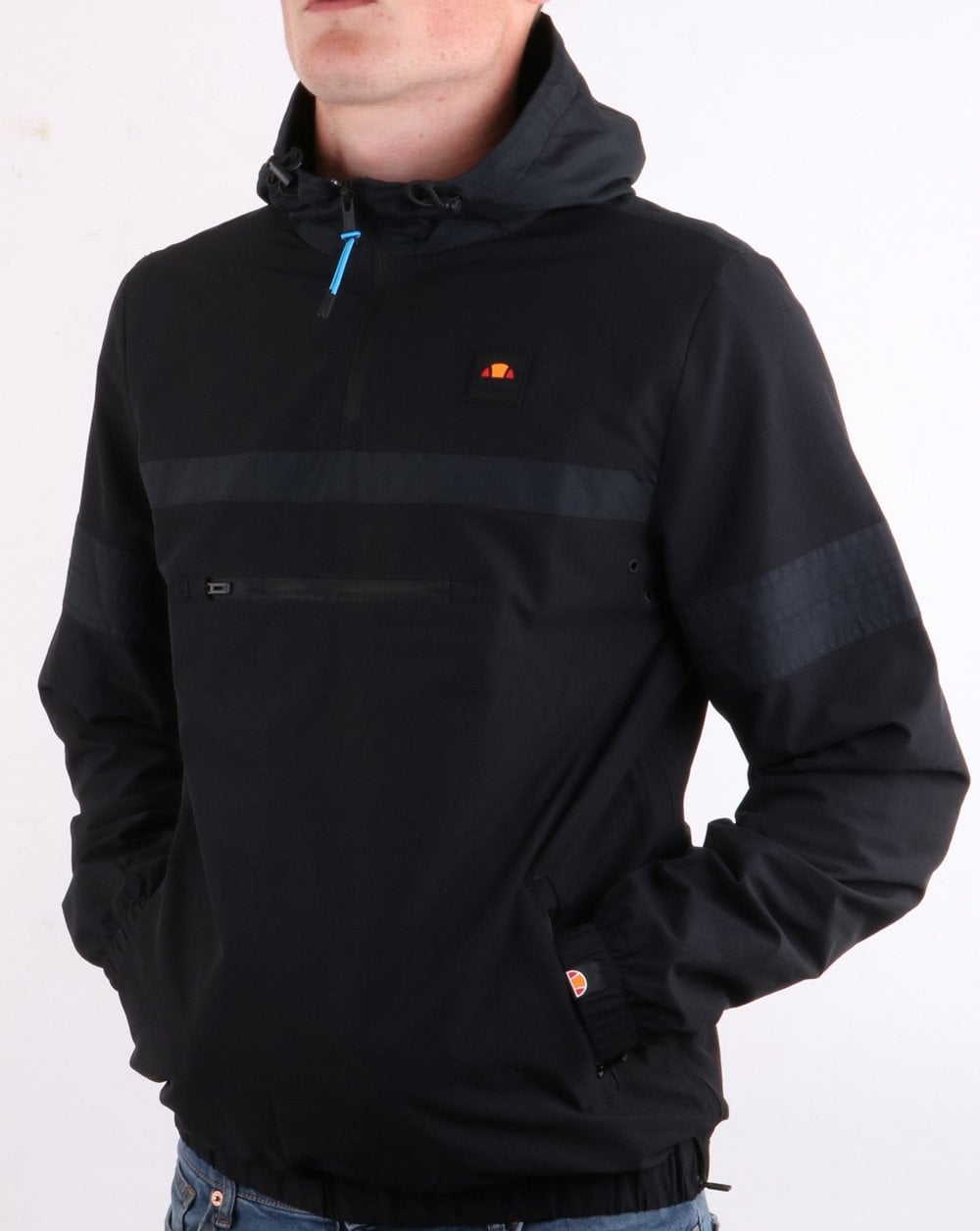 Ellesse Ziote Overhead Jacket Black