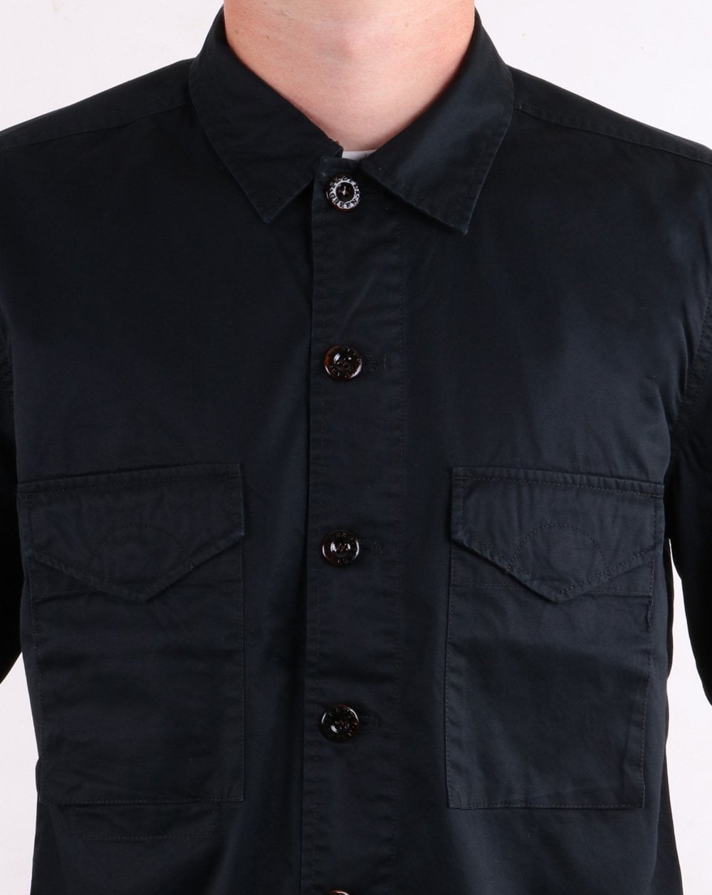 Pretty Green Overshirt Black