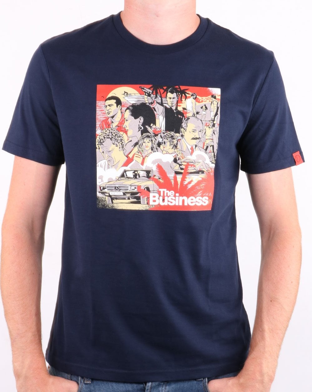 80s Casual Classics The Business T-shirt Navy