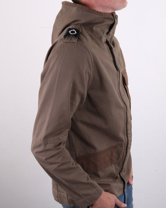 Ma.Strum MA.Strum Hooded Jacket Timber Wolf