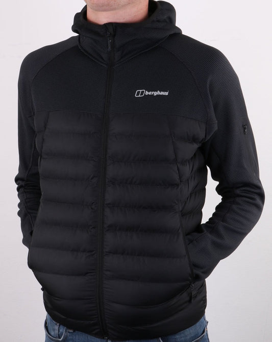 Berghaus Berghaus Pravitale Hybrid Jacket Jet Black/Carbon