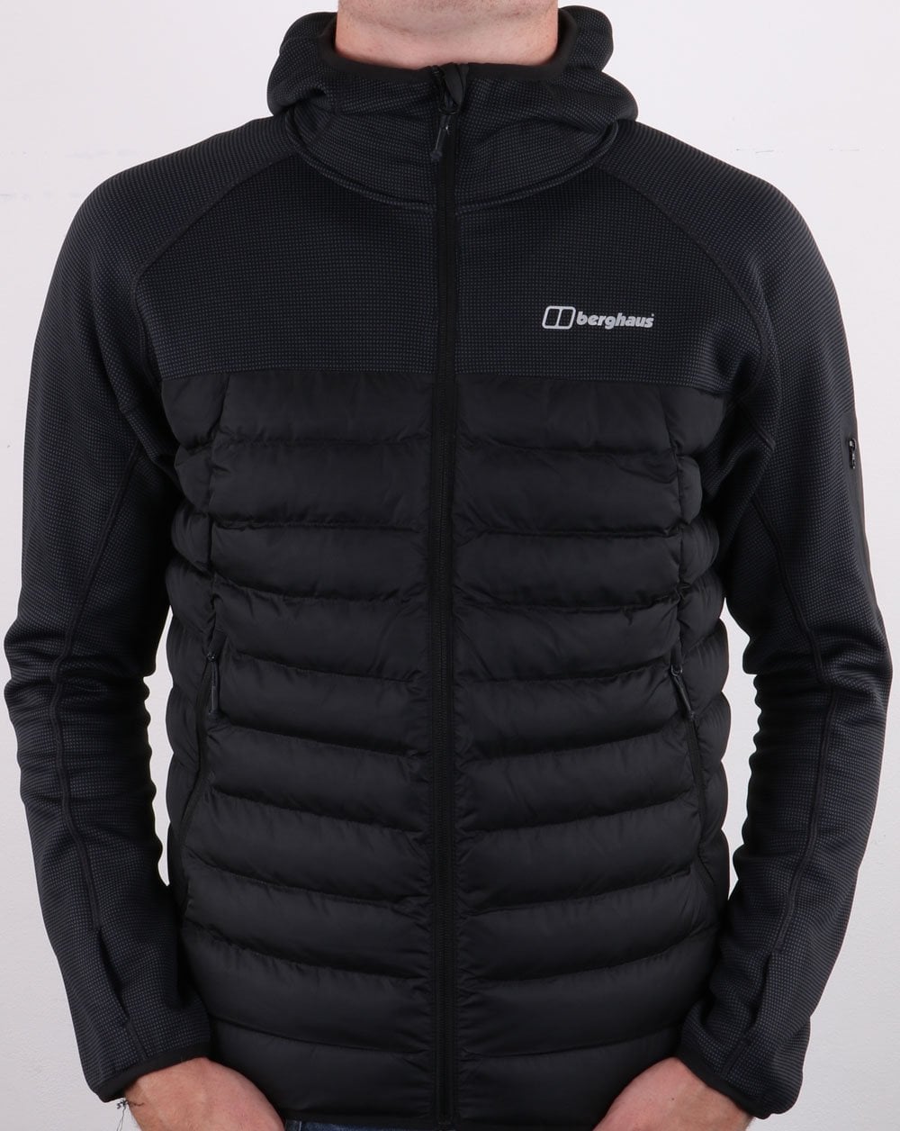 Berghaus Pravitale Hybrid Jacket Jet Black/Carbon