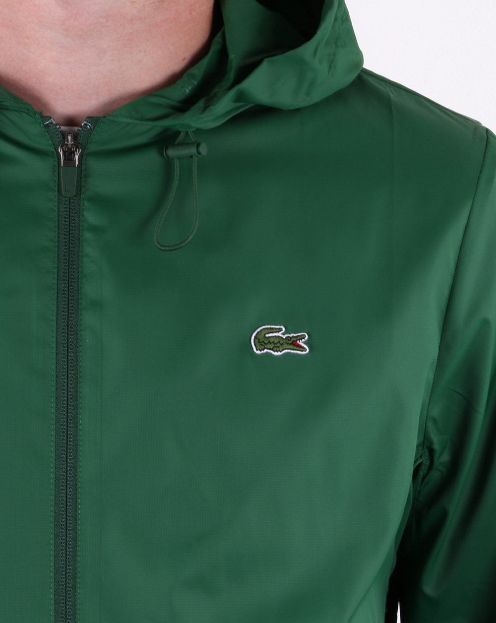 Lacoste Hooded Jacket Green