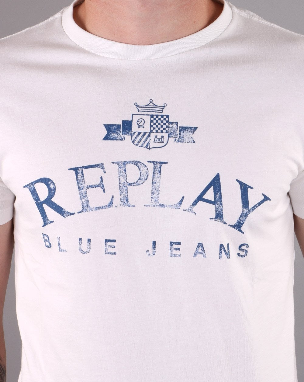 Replay T-shirt Butter White