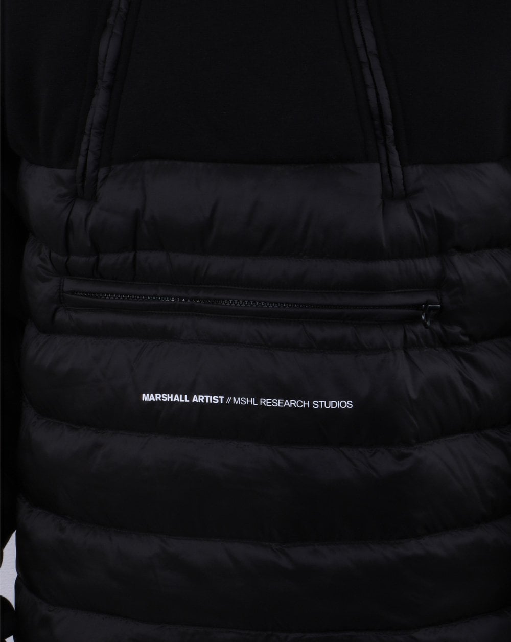Marshall Artist Alpine Half Zip Jacket Black