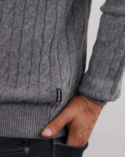 Barbour Barbour Sanda Jumper Grey Marl