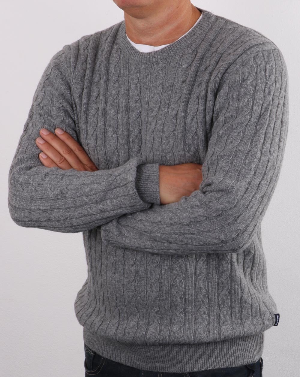 Barbour Sanda Jumper Grey Marl