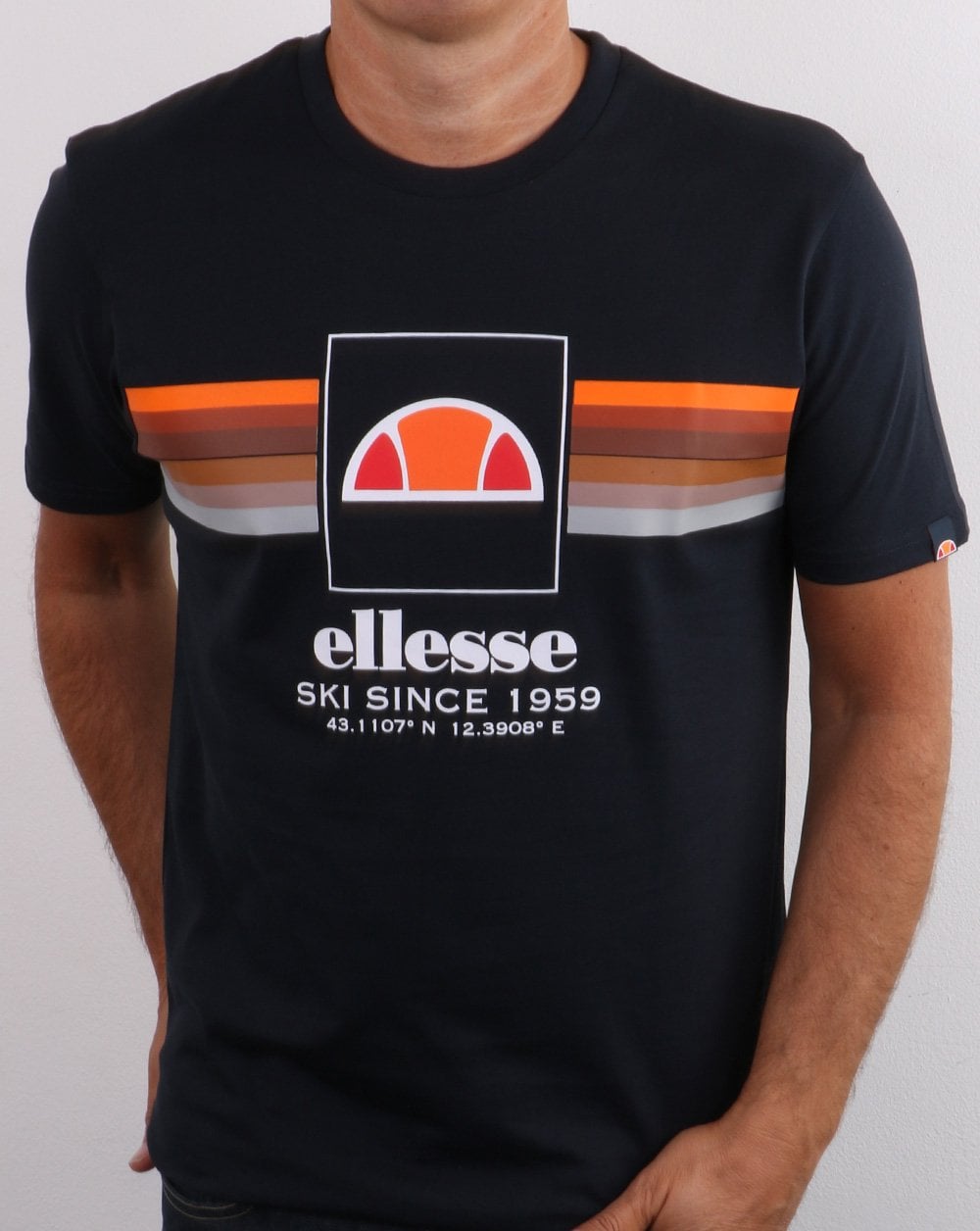 Ellesse Colo T Shirt Navy