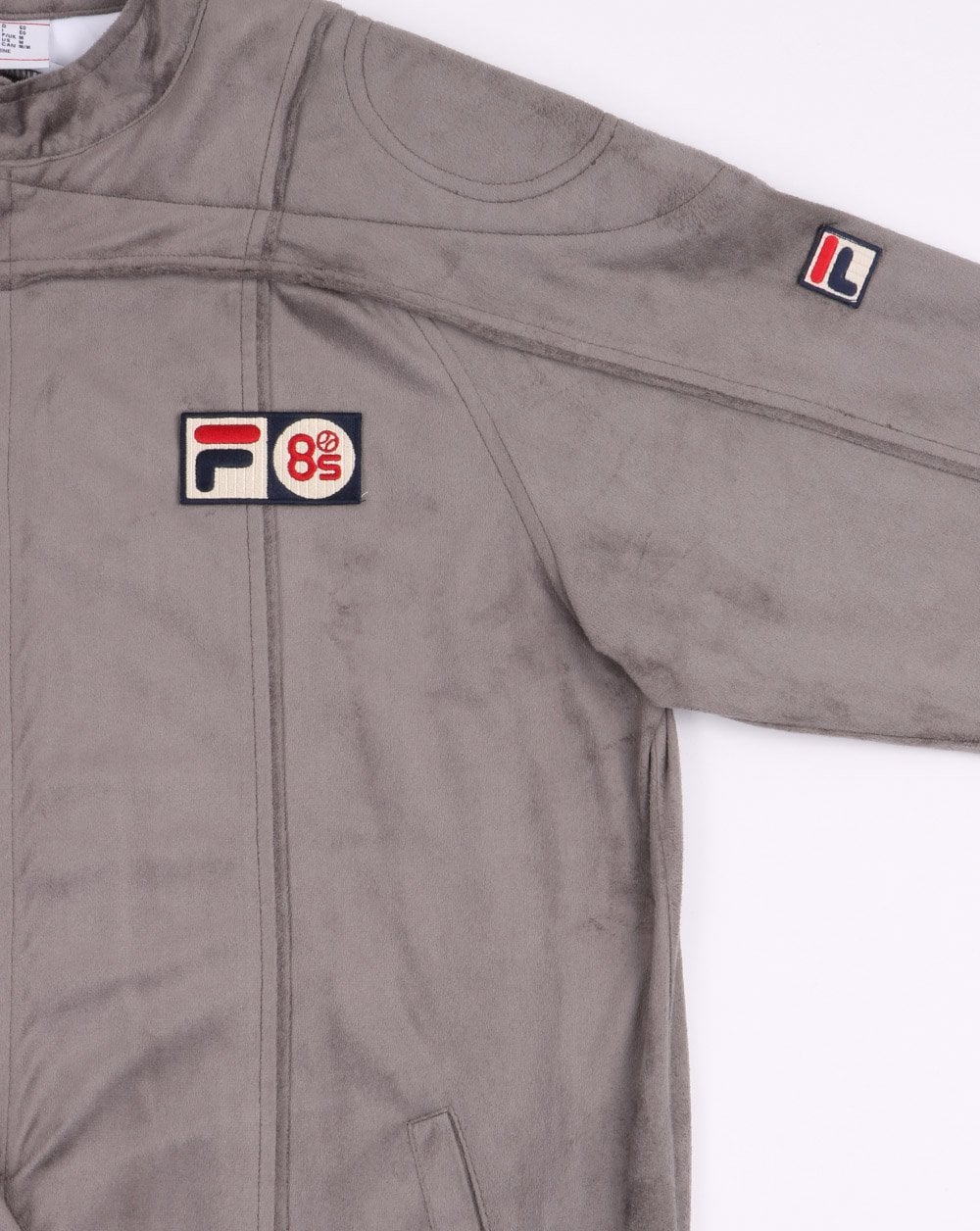 Fila Vintage Terrinda Mk3 Pro Badge Track Top Grey