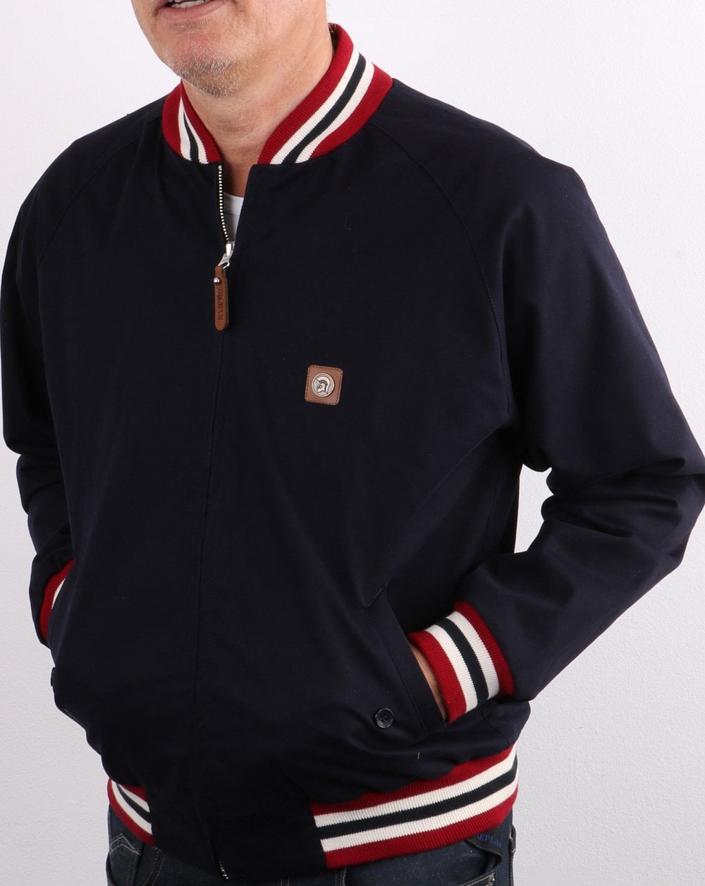 Trojan Monkey Jacket Navy