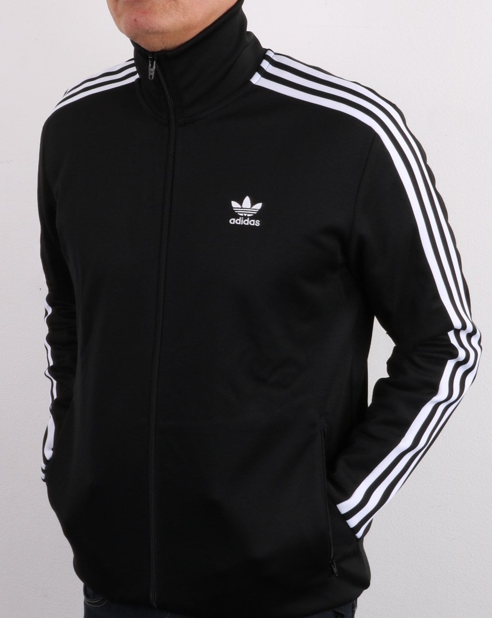 Adidas Originals Beckenbauer Track Top Black | 80s casual classics