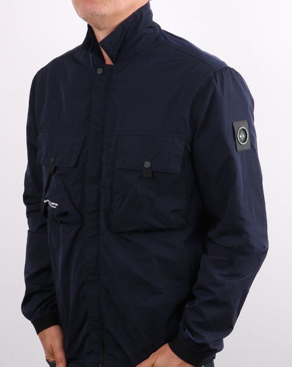 Marshall Artist Molecular Overshirt Navy