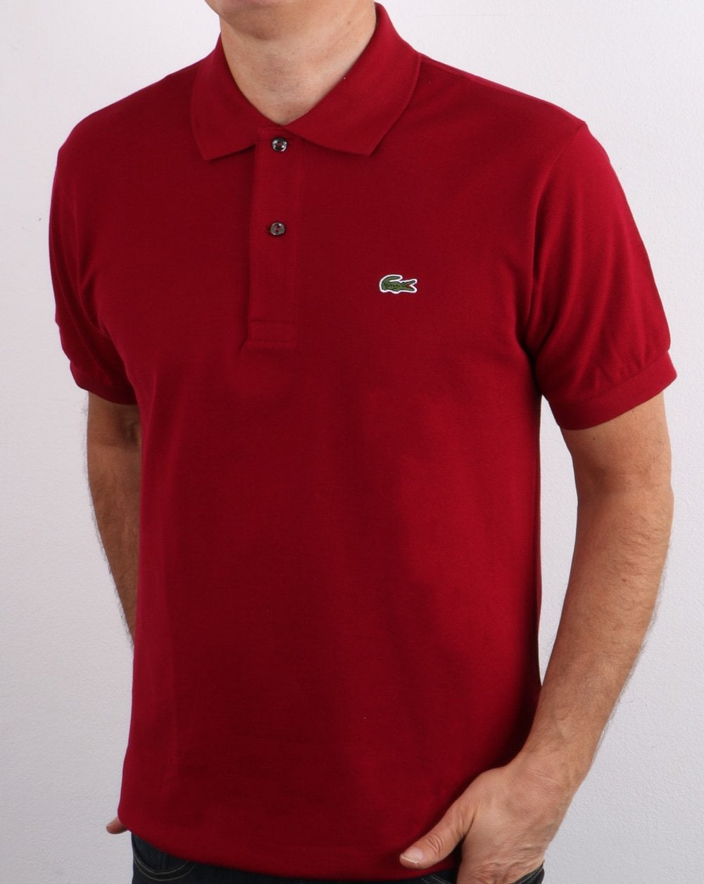 Lacoste Classic Polo Shirt Bordeaux