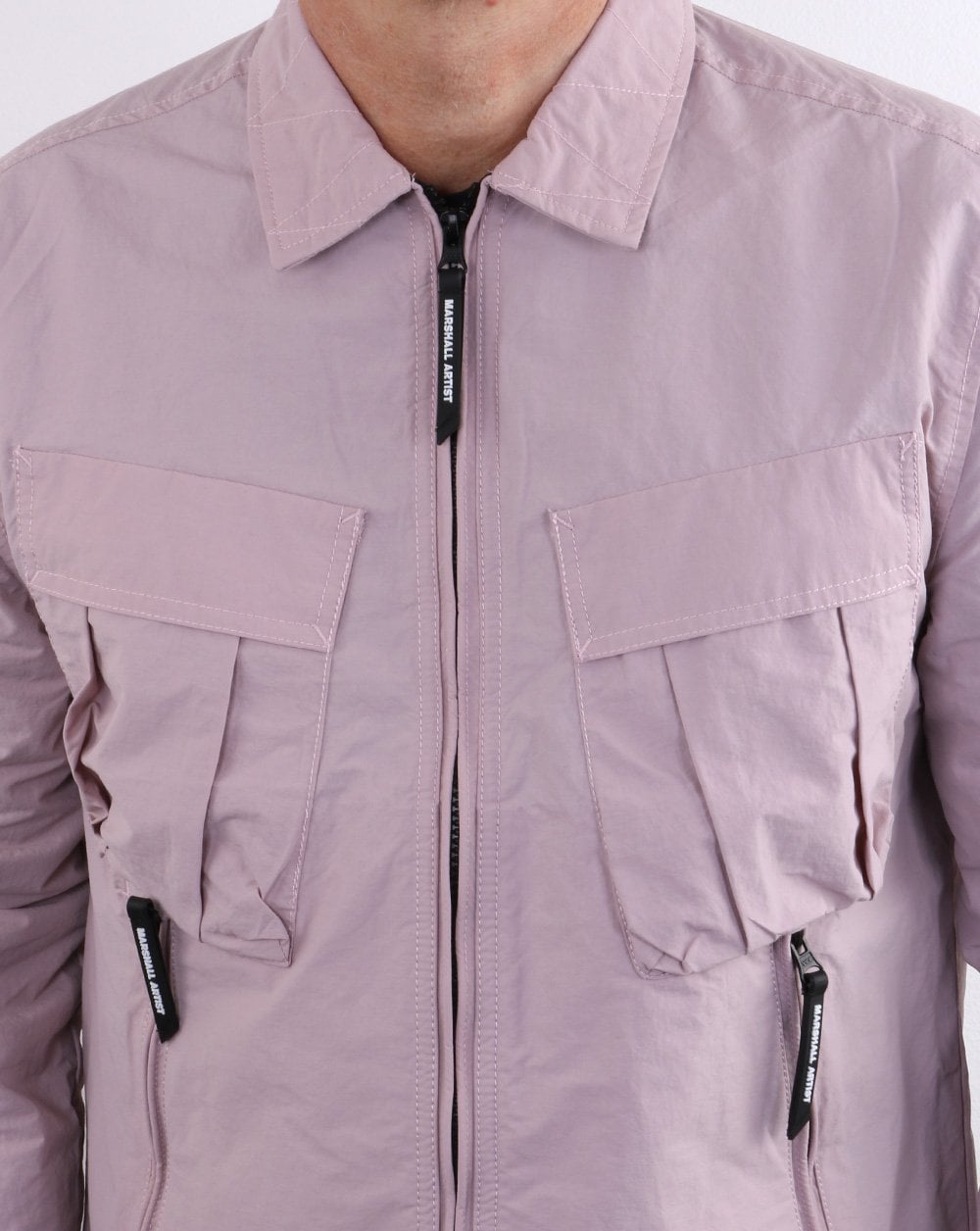 Marshall Artist Overshirt - Dusky Pink