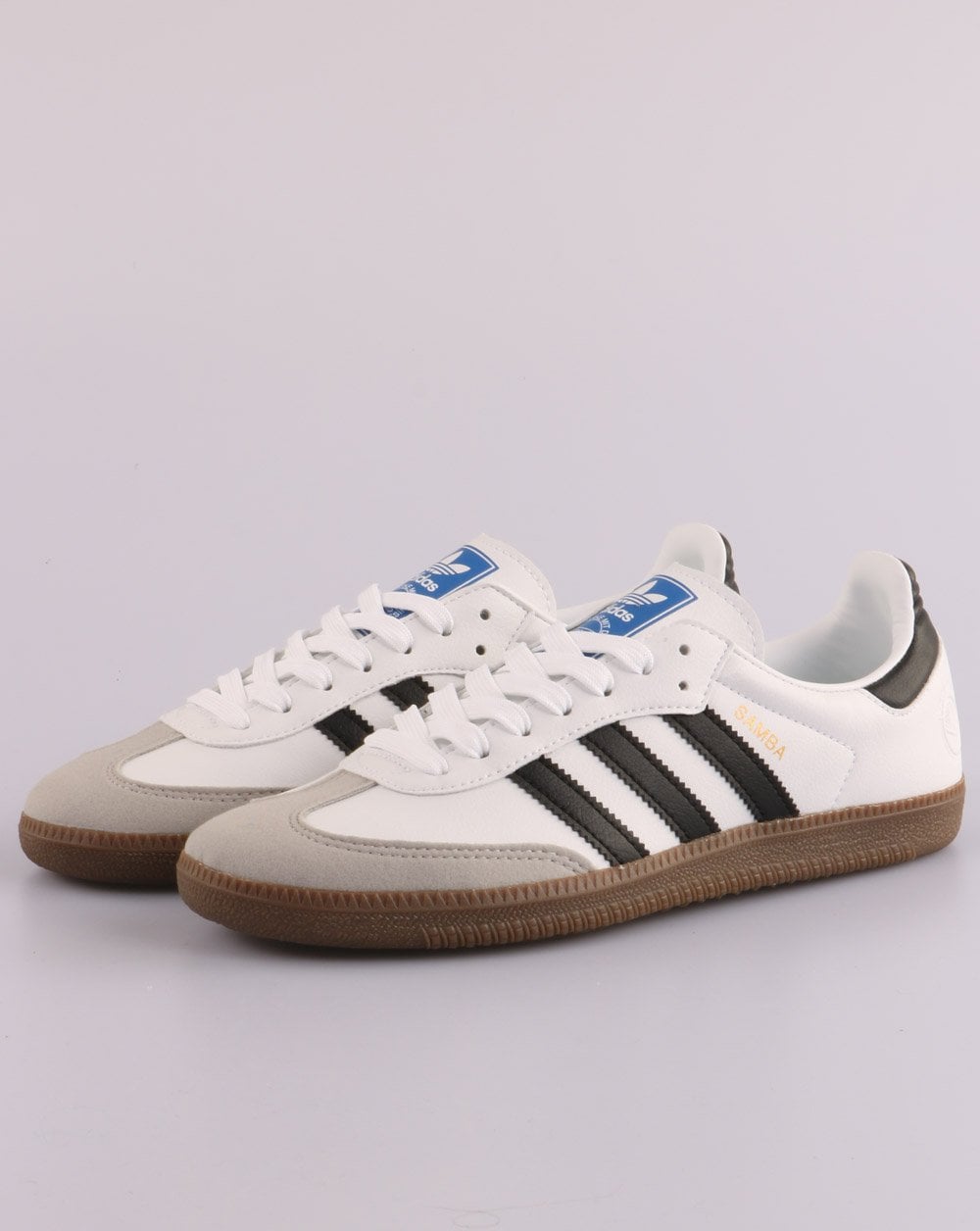Adidas Samba Vegan Trainers White/Black