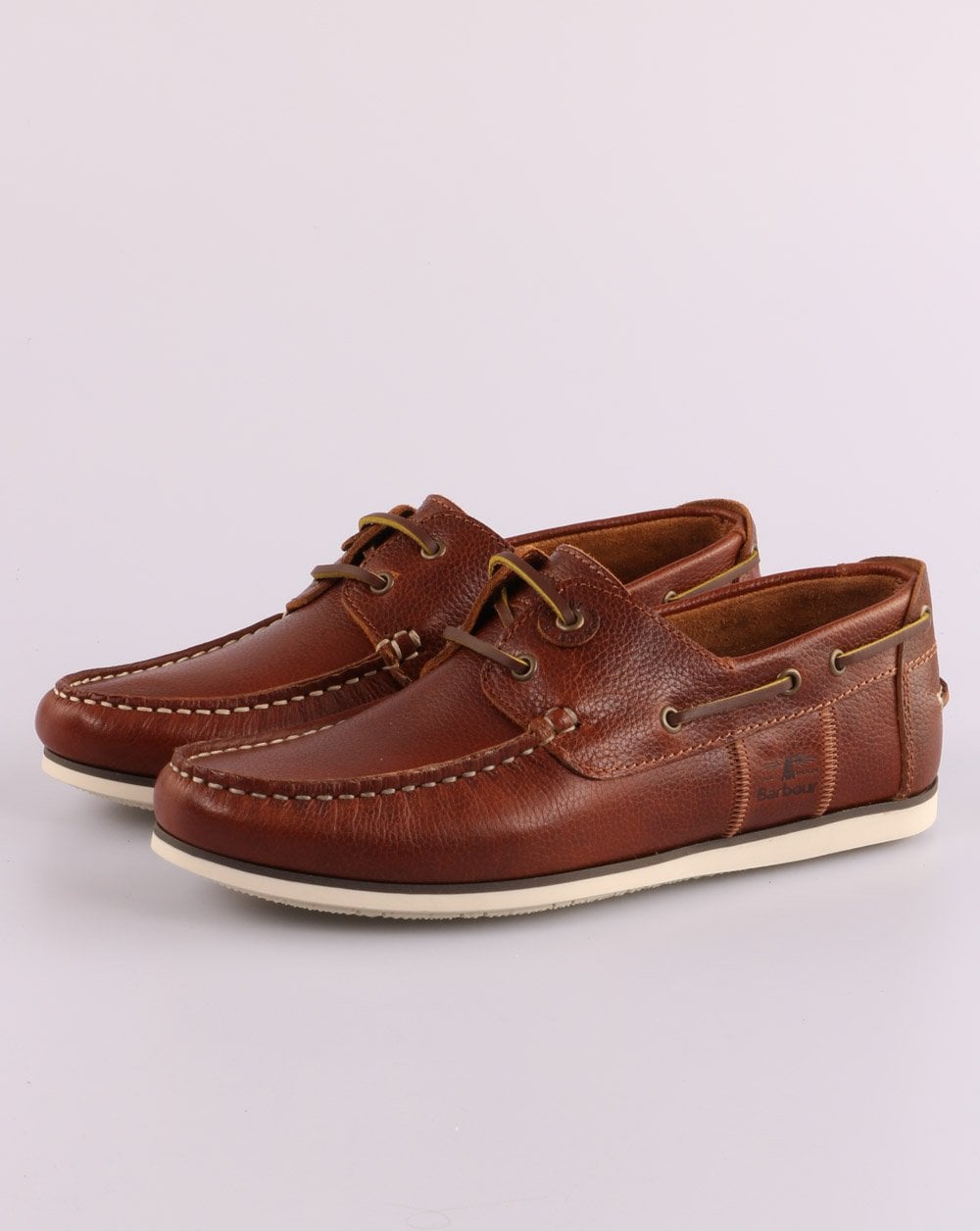 Barbour Capstan Boat Shoe Cognac