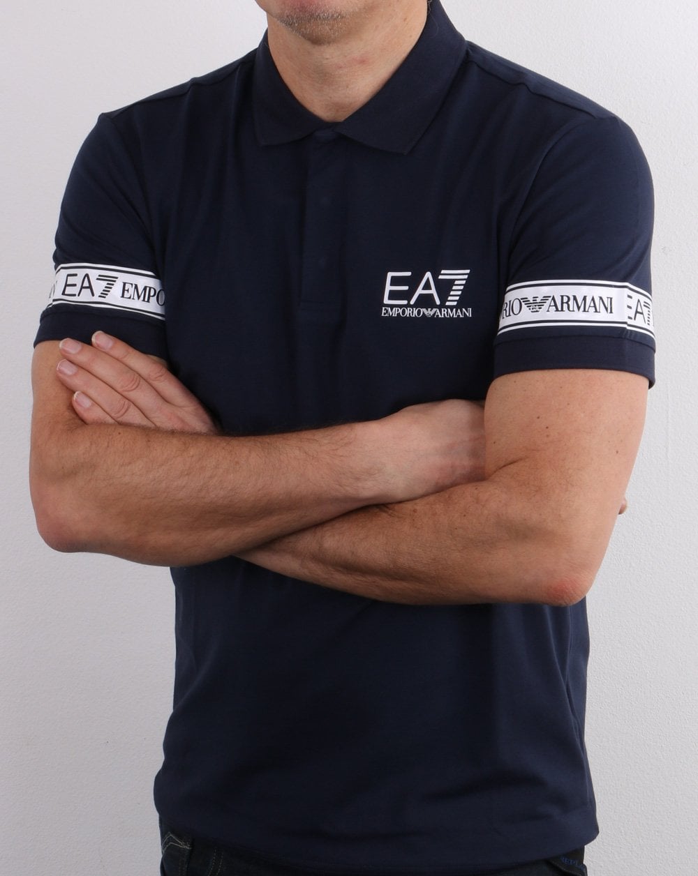 Emporio Armani EA7 Polo Shirt Navy