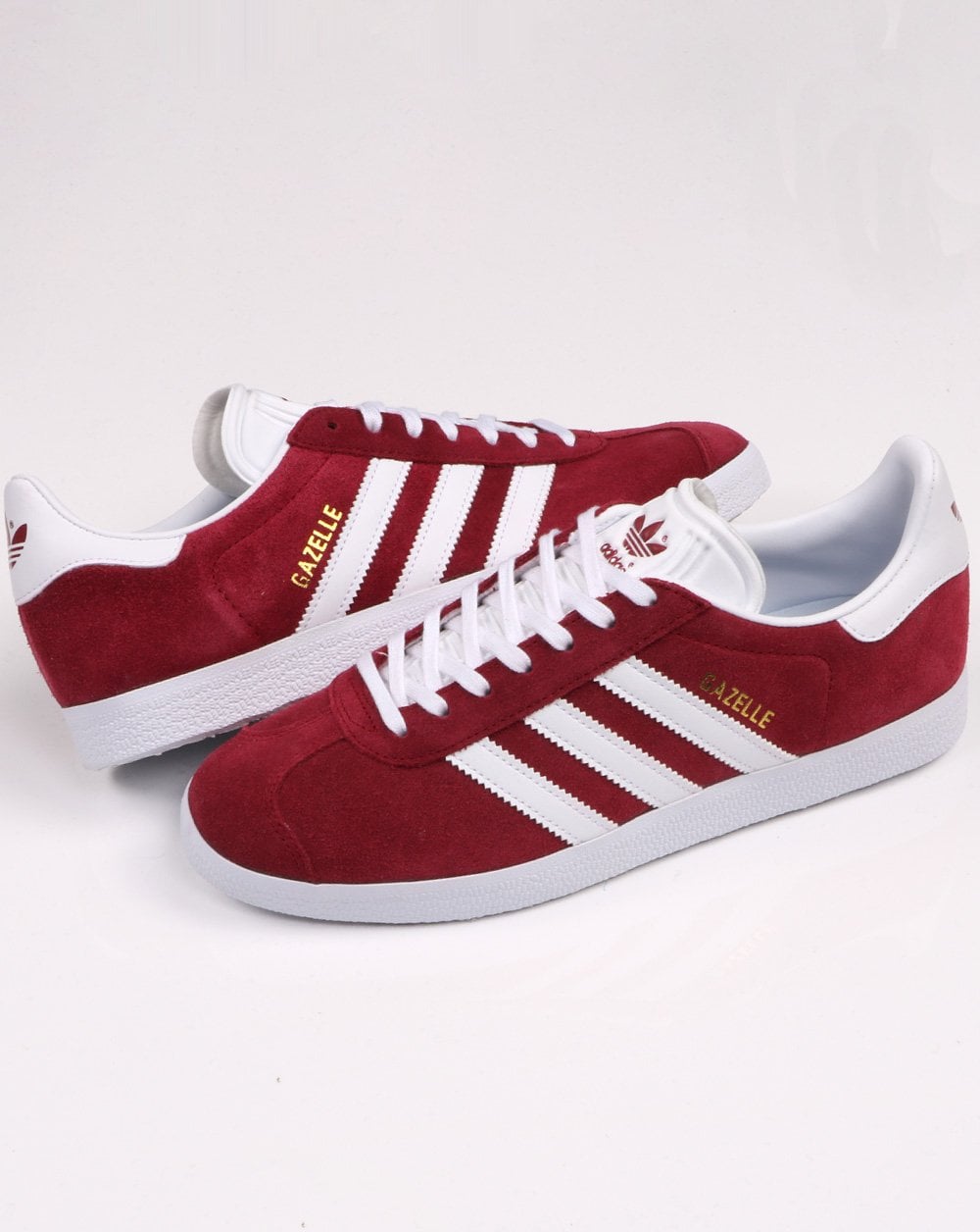 adidas gazelle burgundy mens