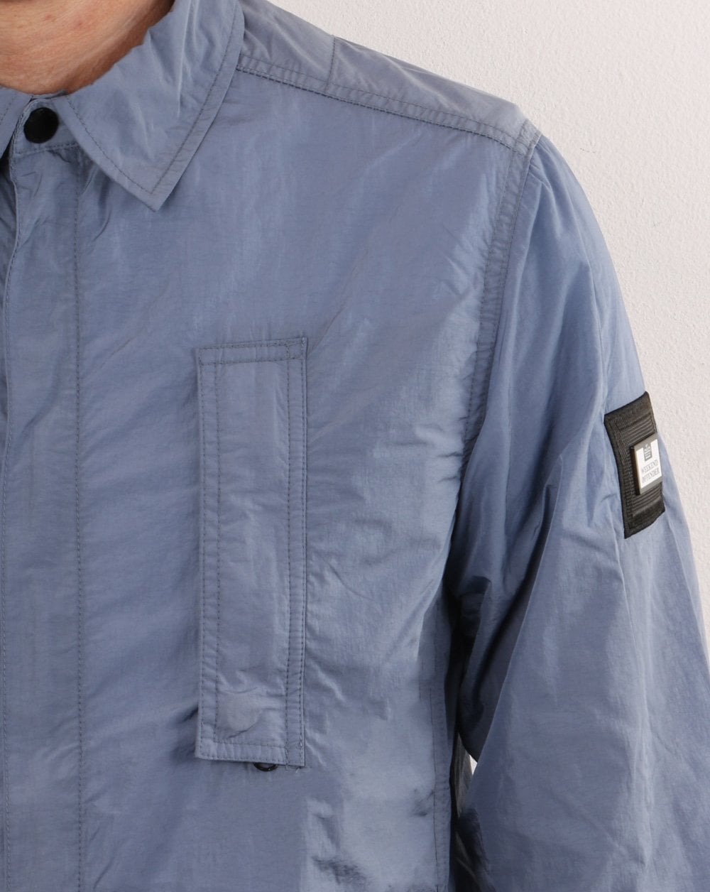 Weekend Offender Sorvino Jacket Steel Blue