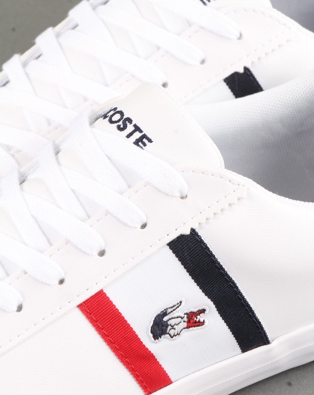 Lacoste Footwear Lerond Tri Trainer White/navy/red