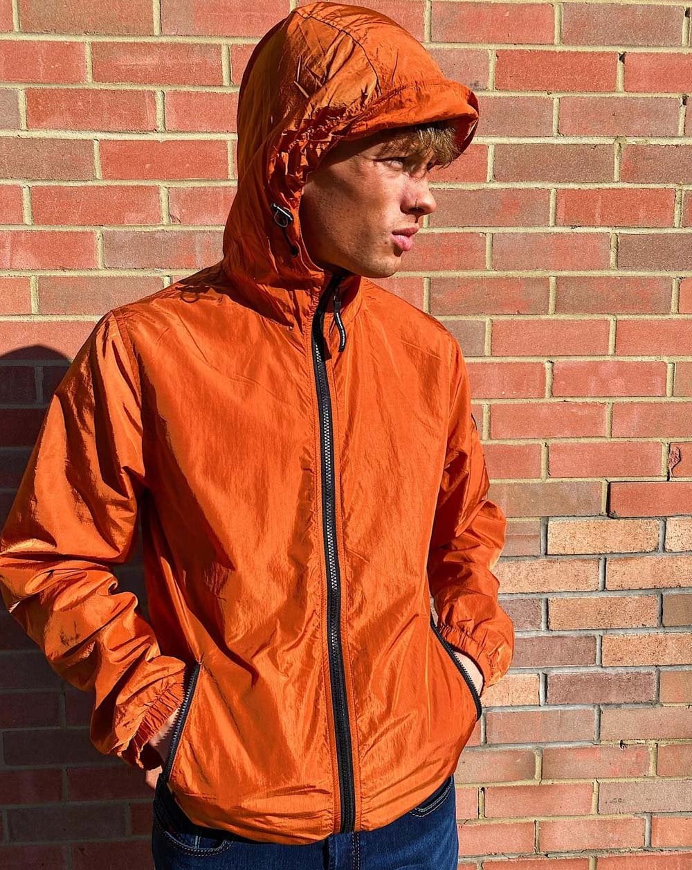 Weekend Offender Technician Jacket Burnt Orange