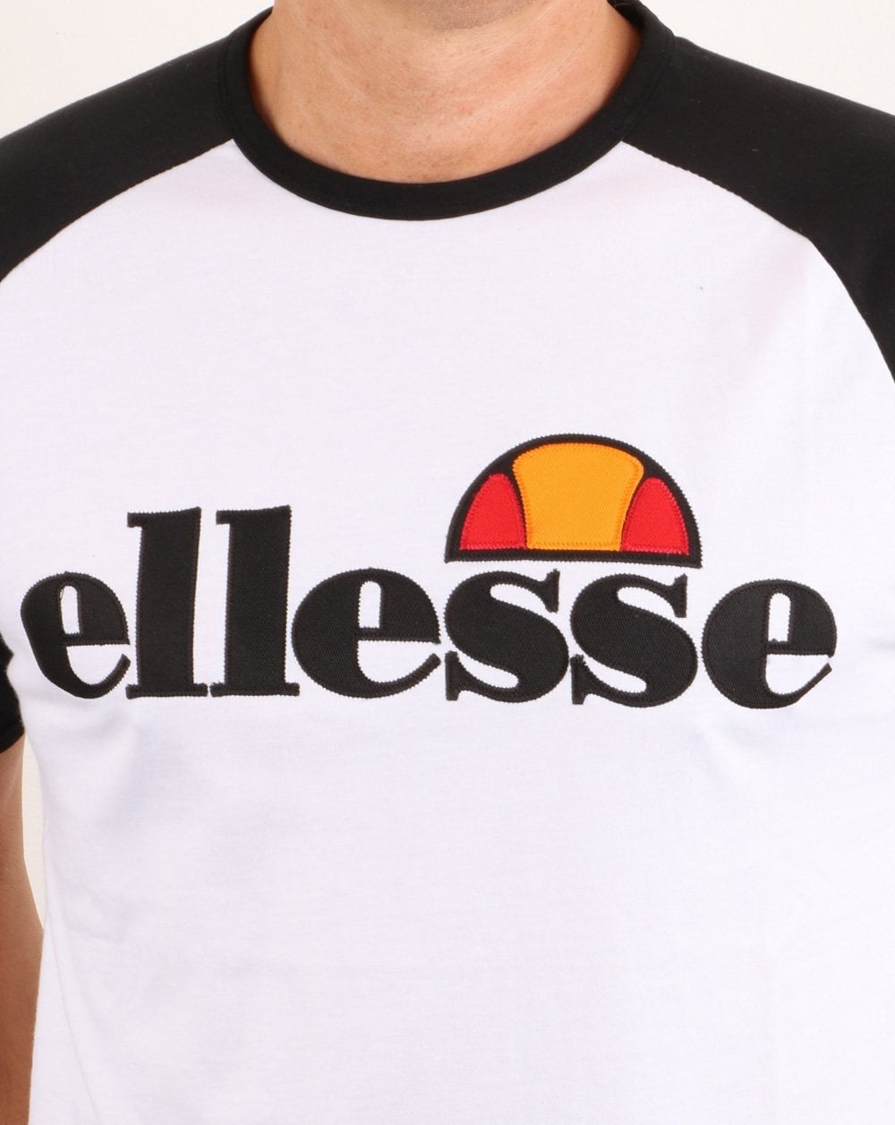 Ellesse Corp T Shirt White/black