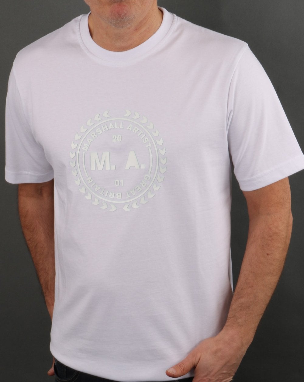 Marshall Artist Hi-density T-shirt White