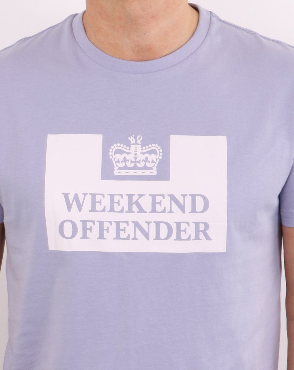 Weekend Offender Prison T-shirt Lilac