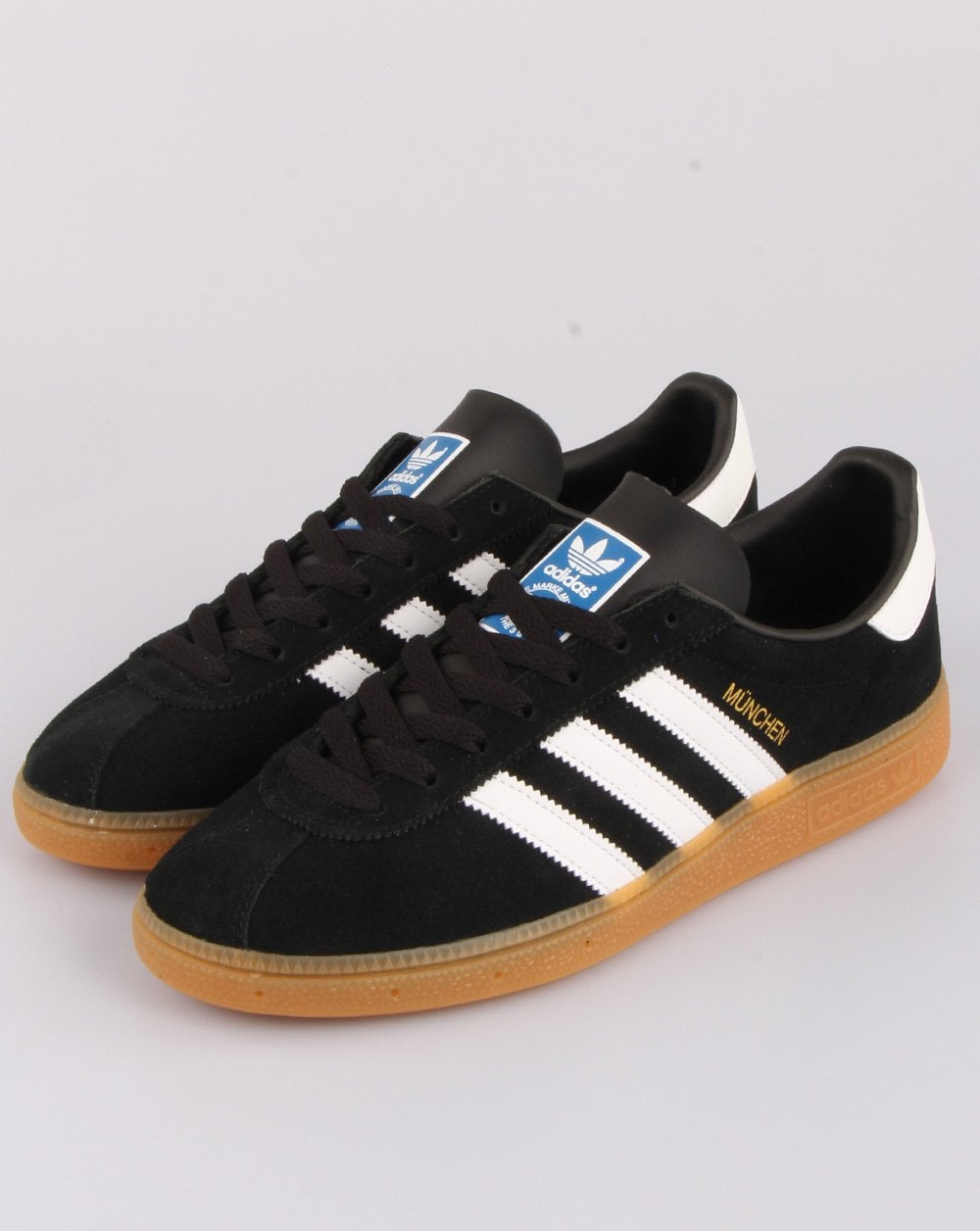 Adidas Munchen Trainers Black/White