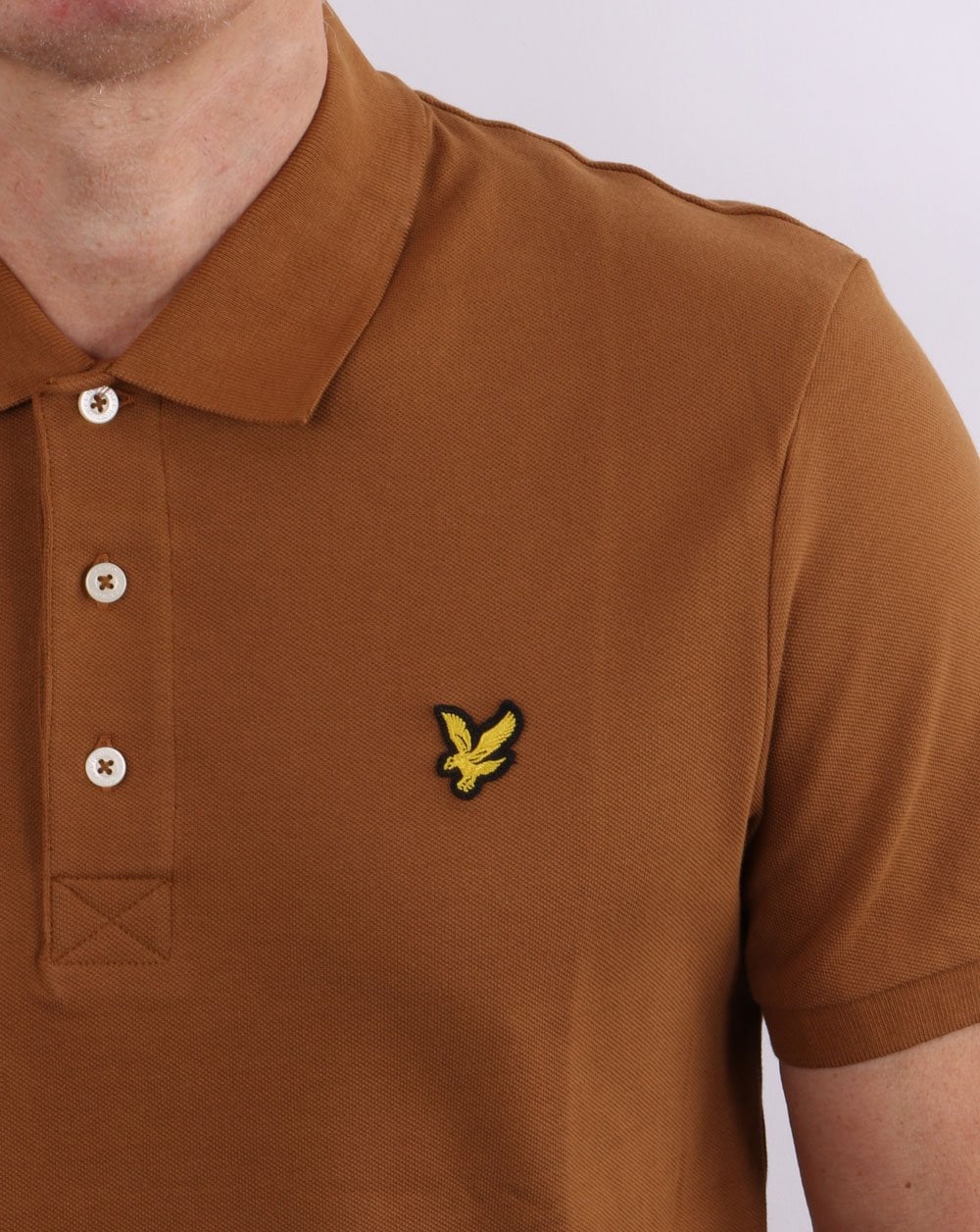 Lyle And Scott Polo Shirt Toffee
