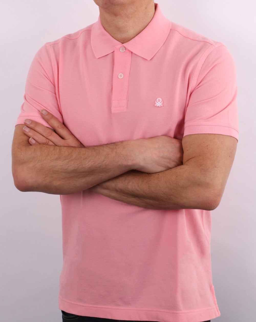Benetton Polo Shirt Pink