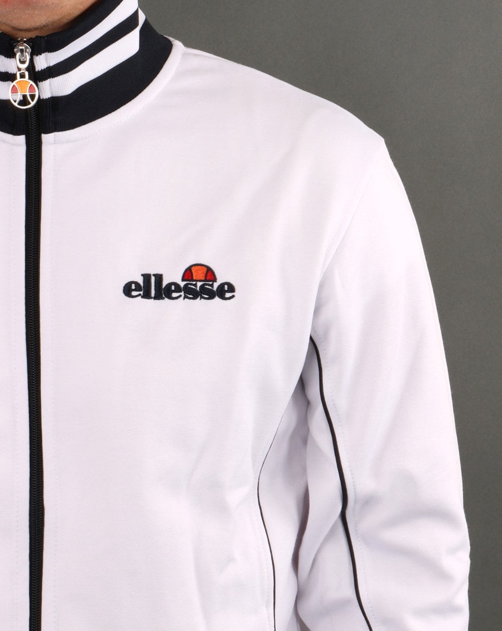 Ellesse Milano Track Top White