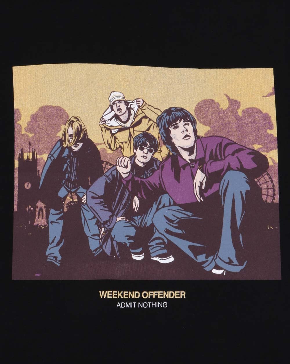 Weekend Offender Fools Gold T-shirt Black