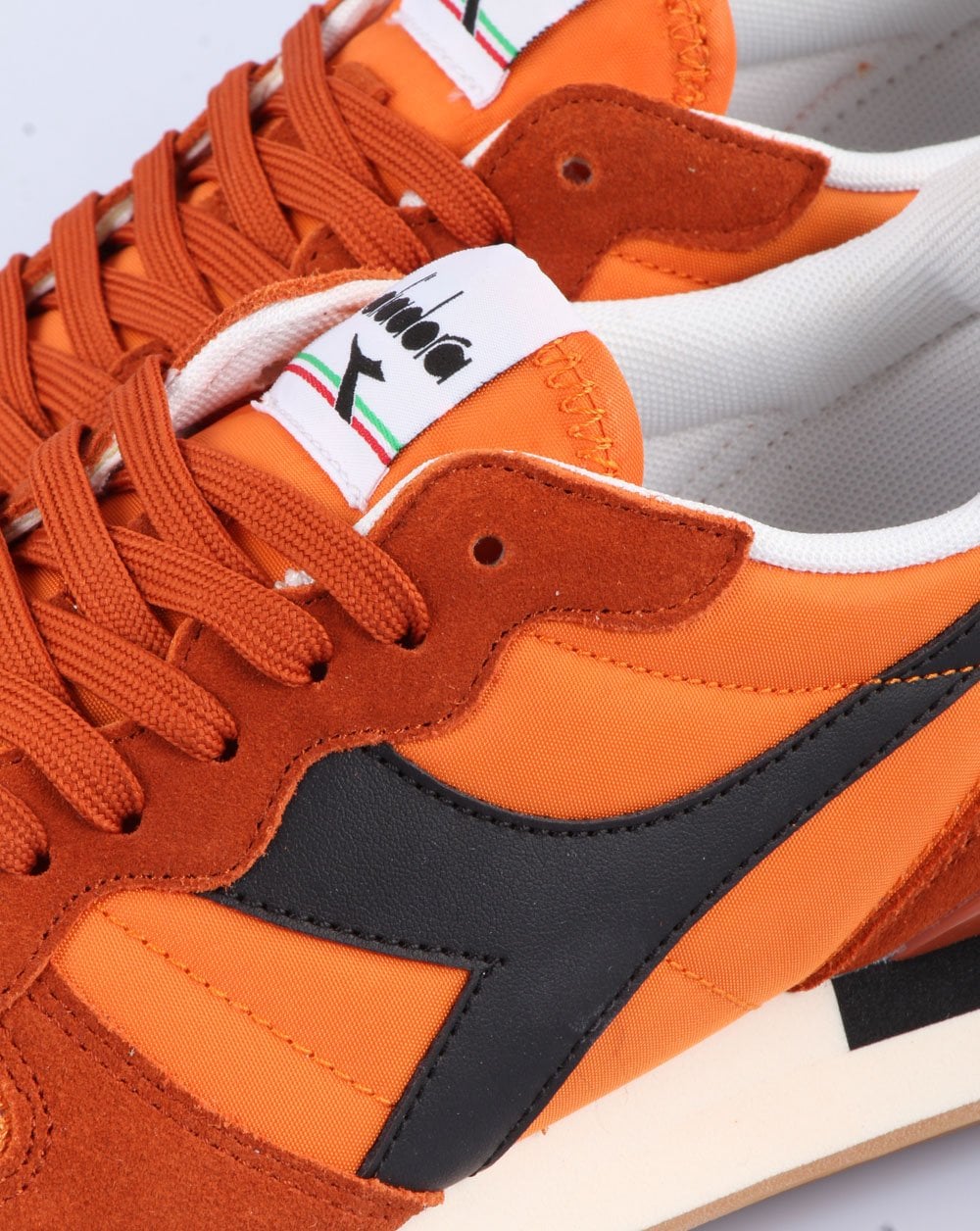 Diadora Camaro Trainers Gold Flame/Black