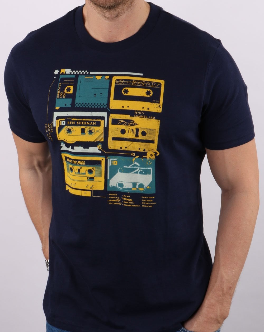 Ben Sherman The Lost Tapes T-shirt Marine