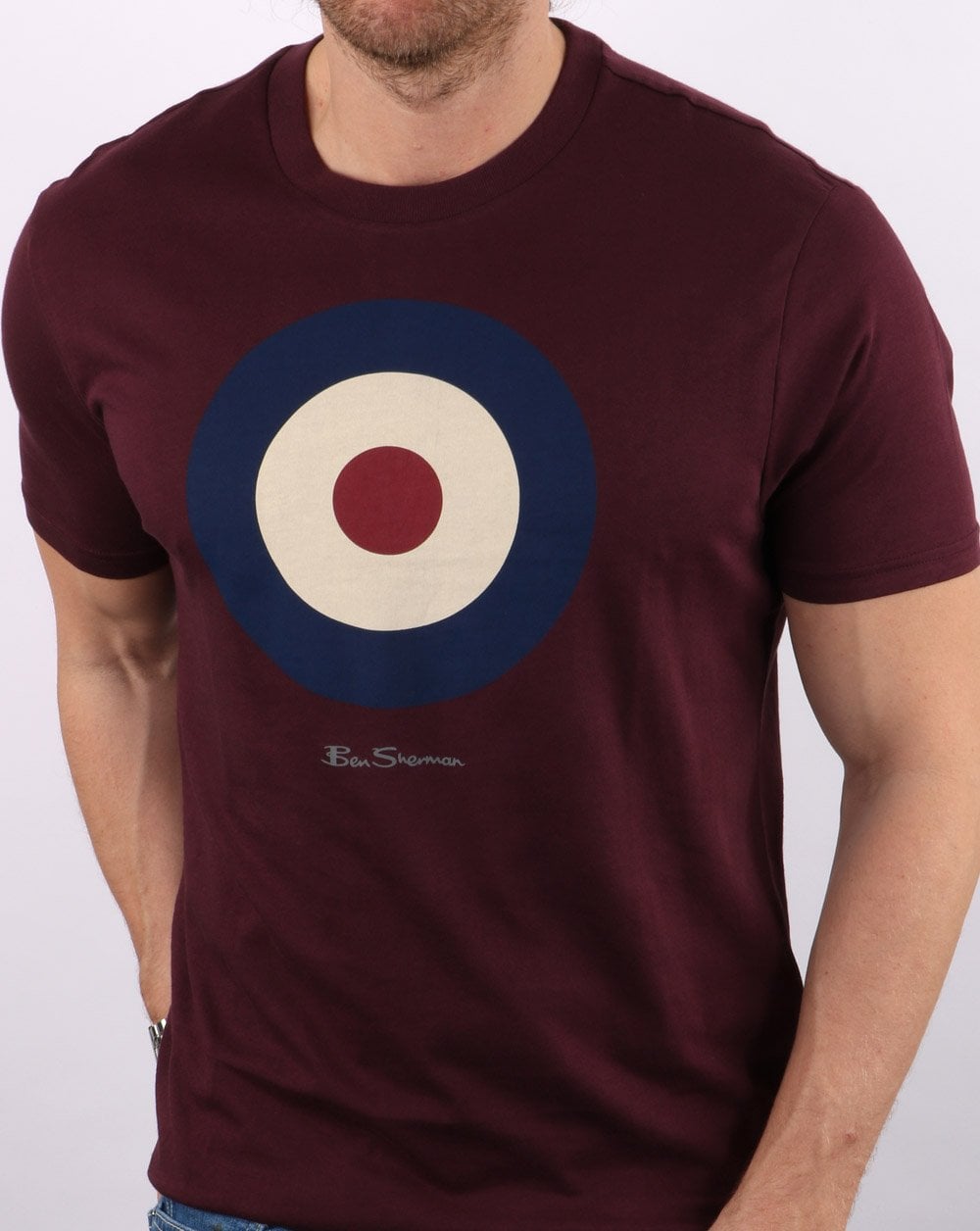 Ben Sherman Target T-shirt Wine