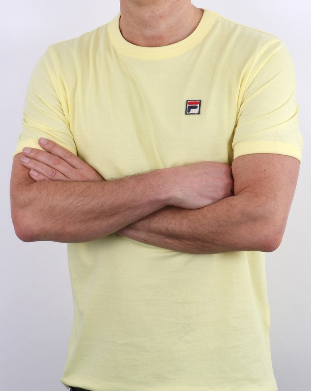 Fila Vintage 80scc T Shirt Lemon