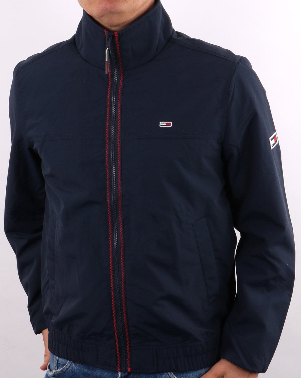Tommy Jeans Essential Bomber Jacket Navy