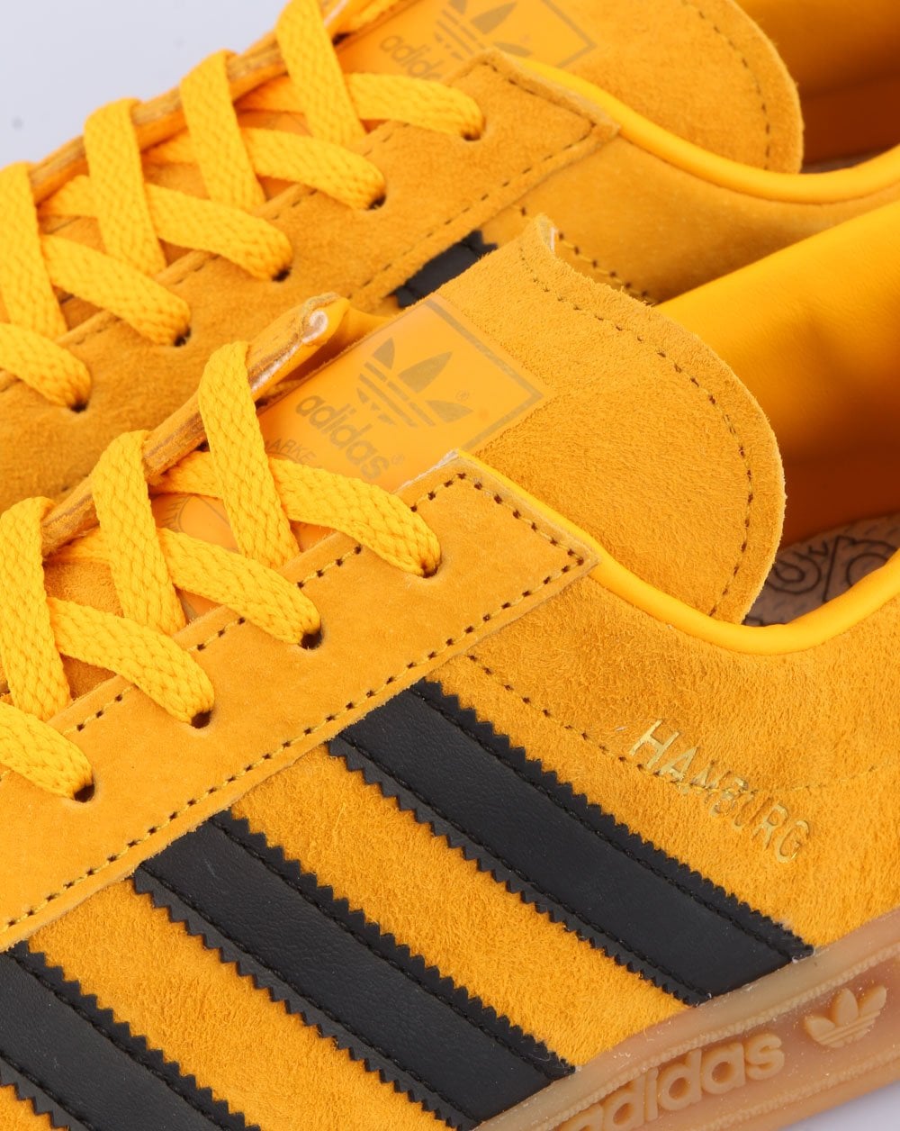 Adidas Hamburg Trainers Yellow/Black
