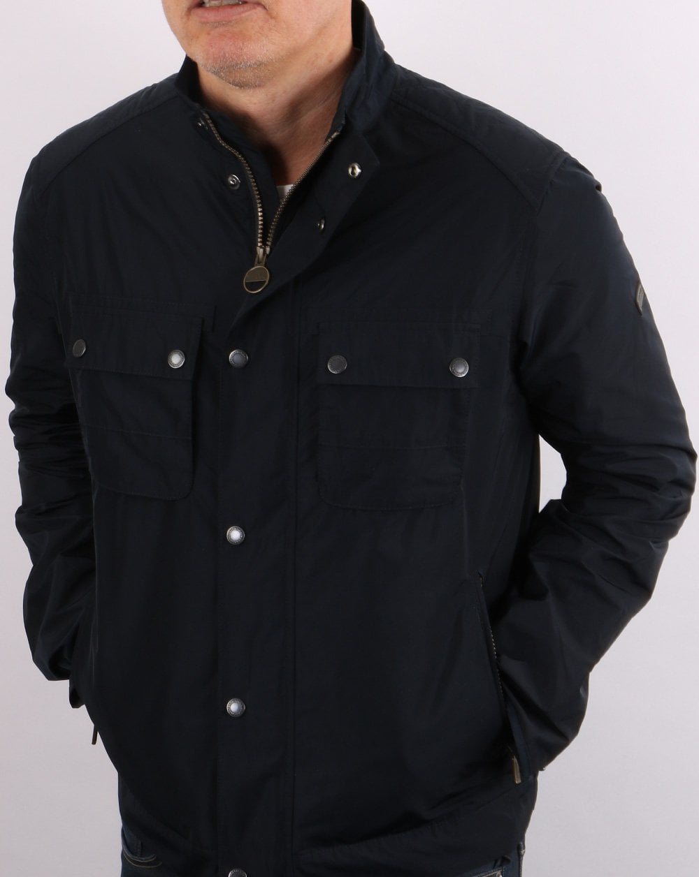 Barbour International Stannington Casual Jacket Navy